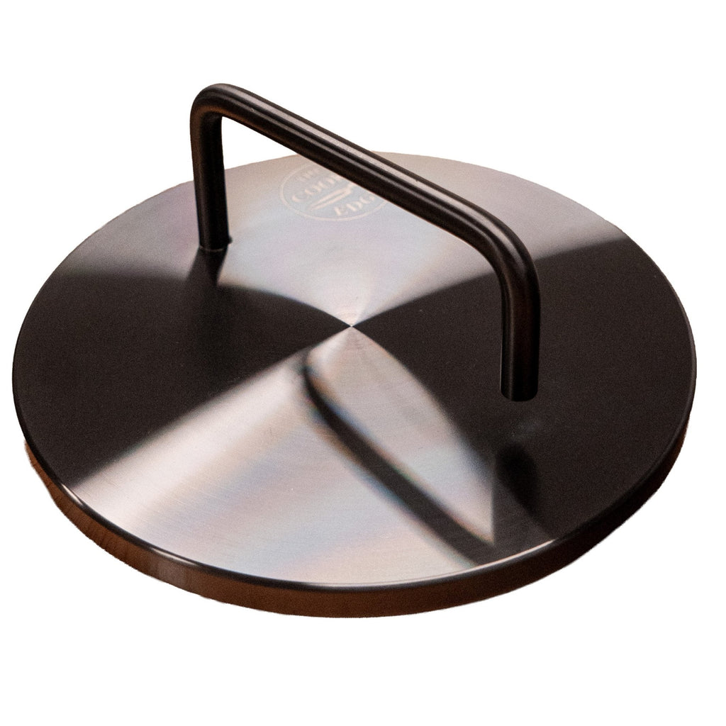 Stainless Steel Fish Weight/Press Black Round