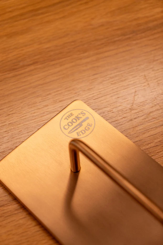 Stainless Steel Fish Weight/Press Gold Rectangle