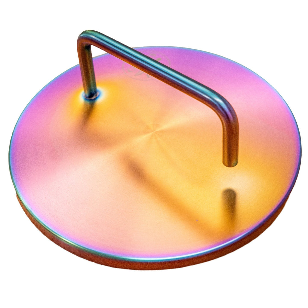 Stainless Steel Fish Weight/Press Rainbow Round