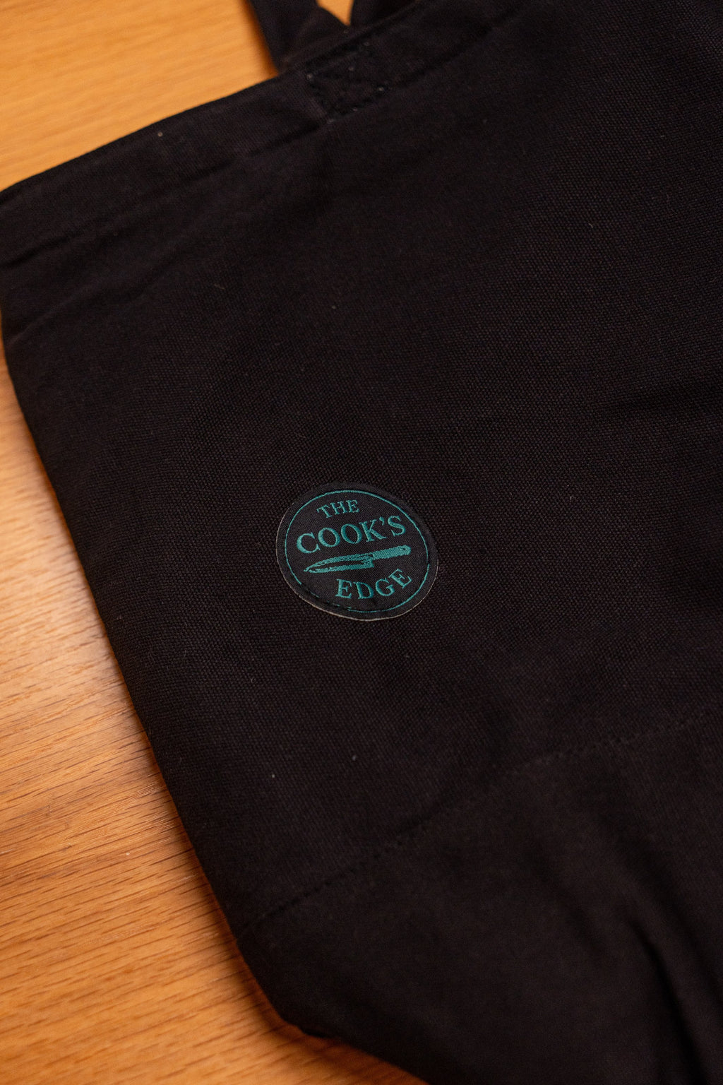 Insulated Black Canvas Tote Bag